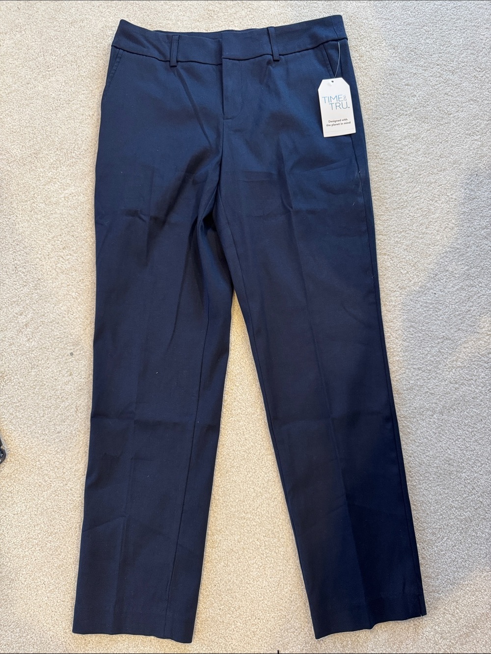Time and Tru Dark Navy ankle Dress Pants